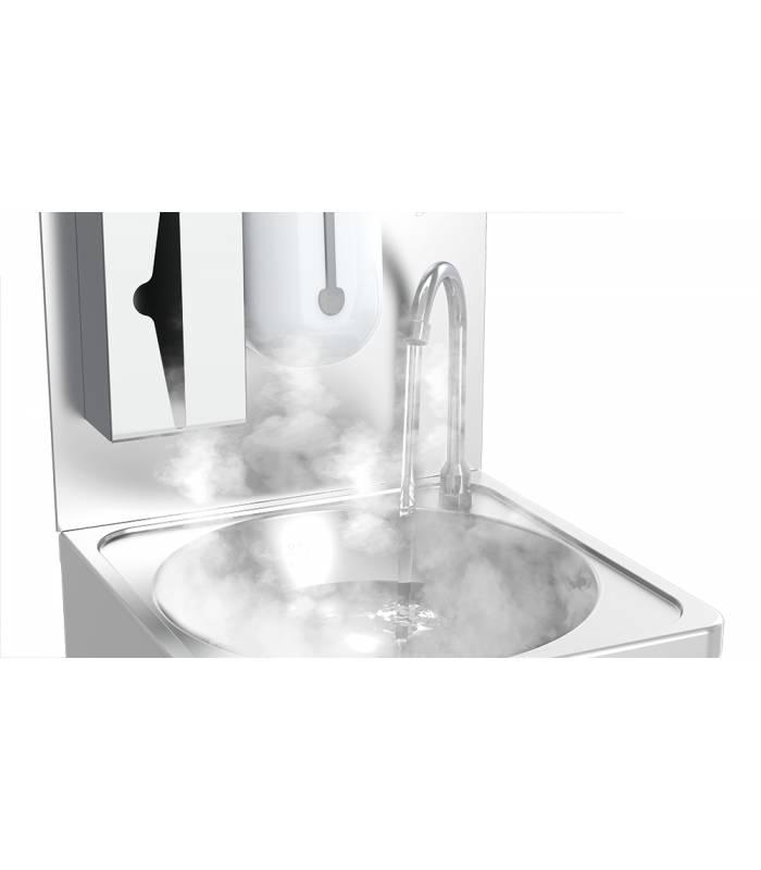 Sistema Agua Caliente Lavamanos Portátil Lavamanos Inox Portátil Fricosmos FC-061450