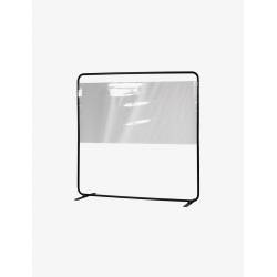 Separador Terraza Transparente 150cm Separadores Terraza y Playa CONVA CO-SPR150PVC