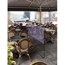 Separador Terraza Transparente 150cm Separadores Terraza y Playa CONVA CO-SPR150PVC