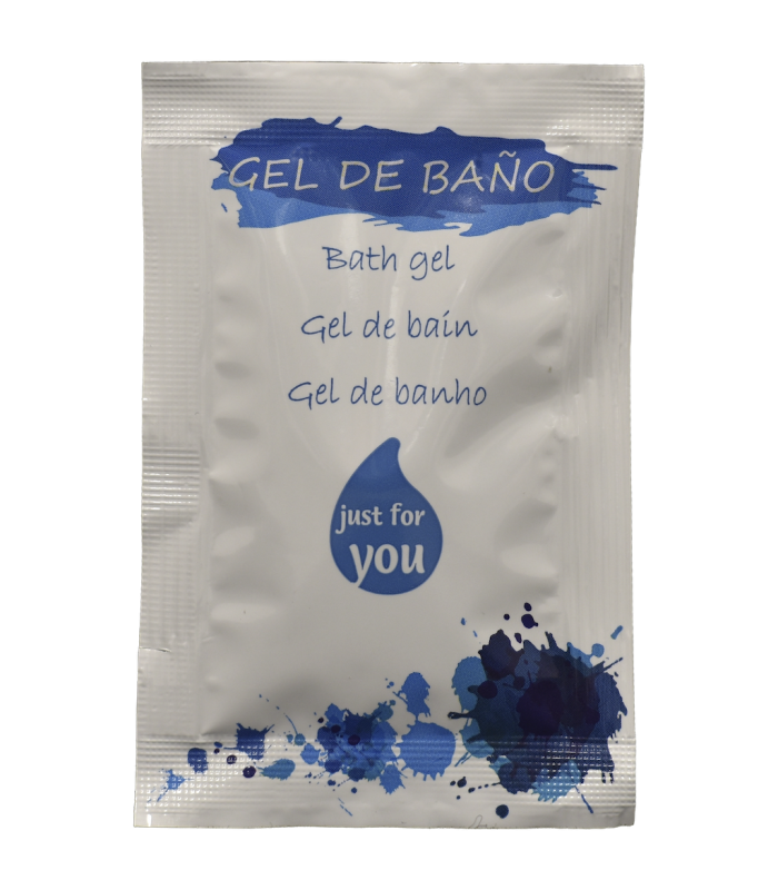 Sobre 10 ml Gel de Baño Hache 1000 uds Gel y Jabón Geyushi GY-SMG010