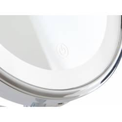 Espejo Aumento Pared LED a pilas Cromo Winchester Espejos de Aumento Corby of Windsor CW-15644