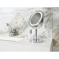 Espejo de Mesa Led con pilas Corby Winchester Cromado Espejos de Aumento Corby of Windsor CW-15628