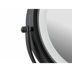 Espejo de Mesa LED con pilas Negro Mate Corby Winchester Espejos de Aumento Corby of Windsor CW-26829