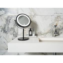 Espejo de Mesa LED con pilas Negro Mate Corby Winchester Espejos de Aumento Corby of Windsor CW-26829