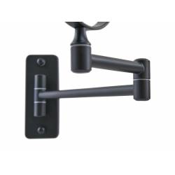 Espejo Aumento Mural Corby Winchester Negro Mate Espejos de Aumento Corby of Windsor CW-26830
