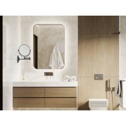 Espejo Aumento Mural Corby Winchester Negro Mate Espejos de Aumento Corby of Windsor CW-26830