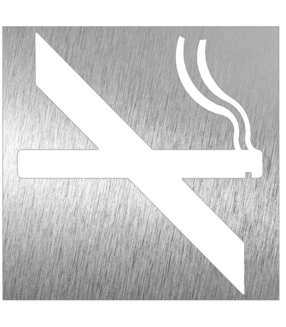 Pictograma Prohibido fumar Inox Pictogramas Inox  FC-P082606