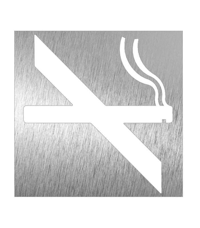 Pictograma Prohibido fumar Inox Pictogramas Inox  FC-P082606