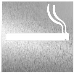 Pictograma Zona Fumador Inox Pictogramas Inox  FC-P082608