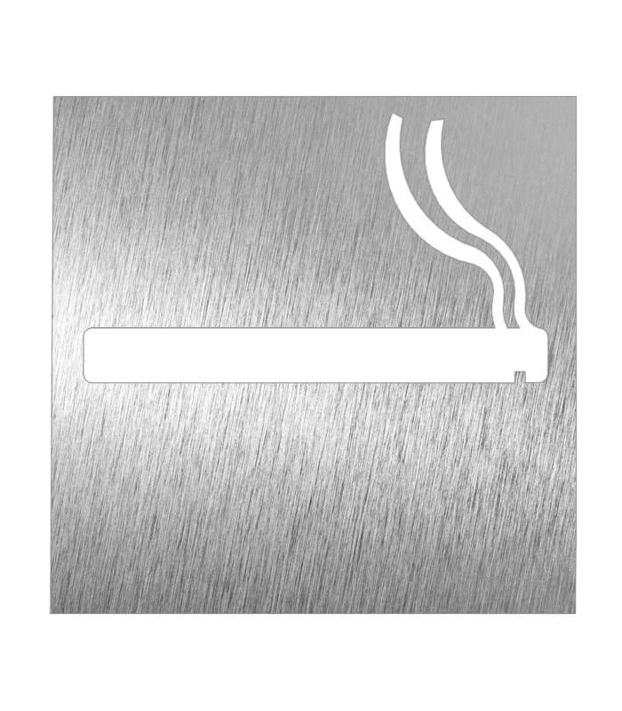 Pictograma Zona Fumador Inox Pictogramas Inox  FC-P082608
