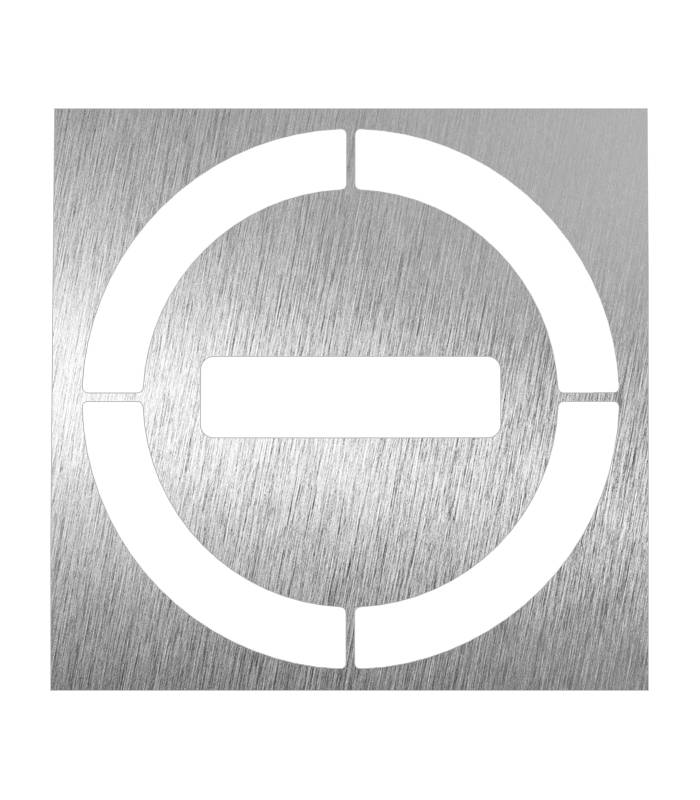 Pictograma Prohibido Inox Pictogramas Inox  FC-P082610