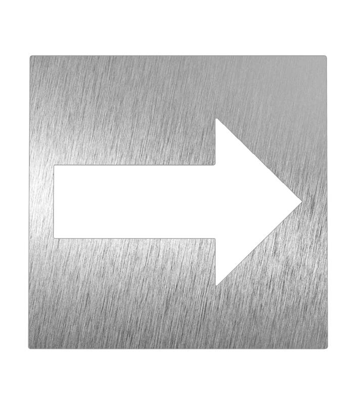Pictograma Inox Flecha Pictogramas Inox  FC-P082612