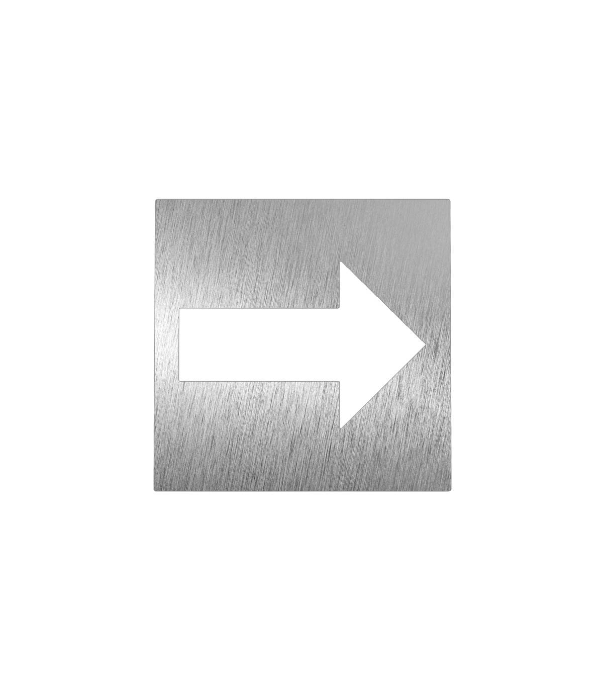 Pictograma Inox Flecha Pictogramas Inox  FC-P082612