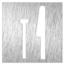Pictograma Inox Restaurante Pictogramas Inox  FC-P082630