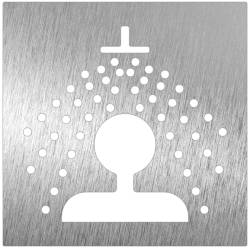 Pictograma Inox Duchas Pictogramas Inox  FC-P082636