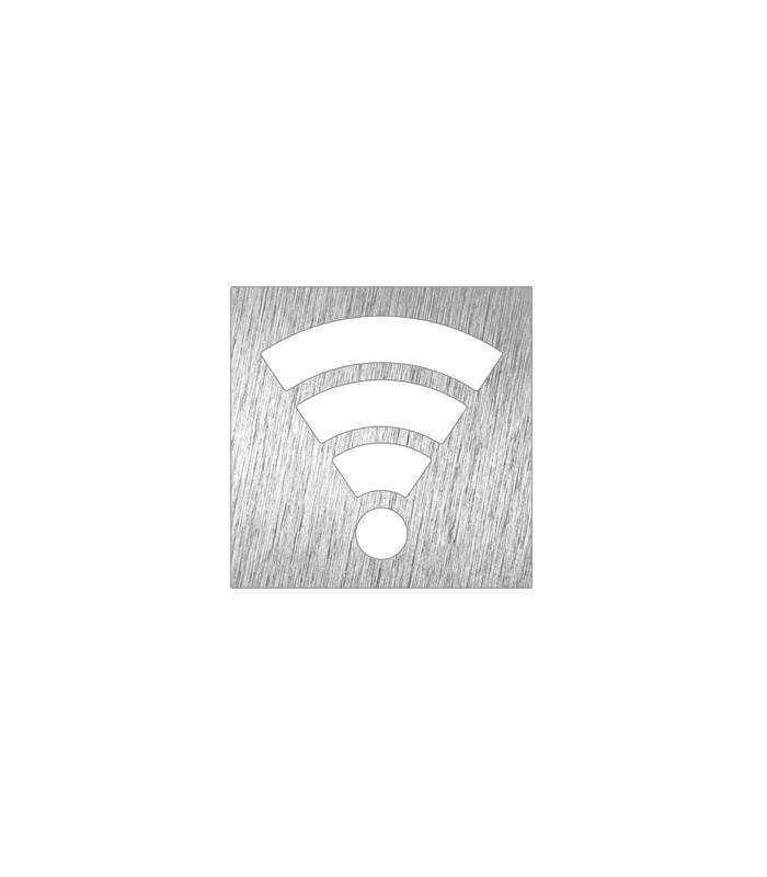 Pictograma Inox Zona Wifi Pictogramas Inox  FC-P082638