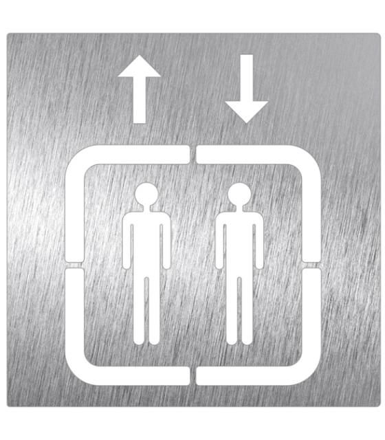 Pictograma Inox Ascensor Pictogramas Inox  FC-P082668