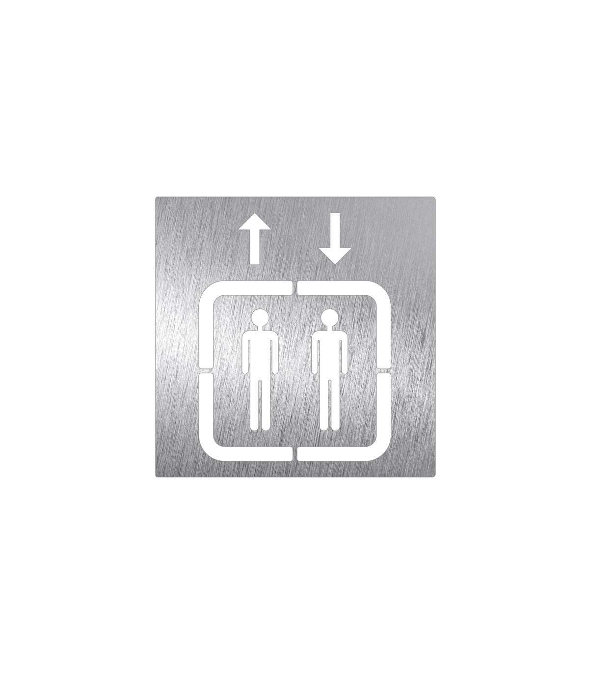 Pictograma Inox Ascensor Pictogramas Inox  FC-P082668
