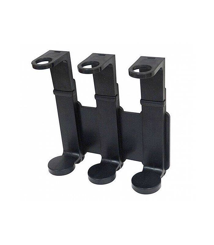 Soporte Dosificador Triple Negro 10 uds Dispensadores y Soportes  GY-SOPNMB3