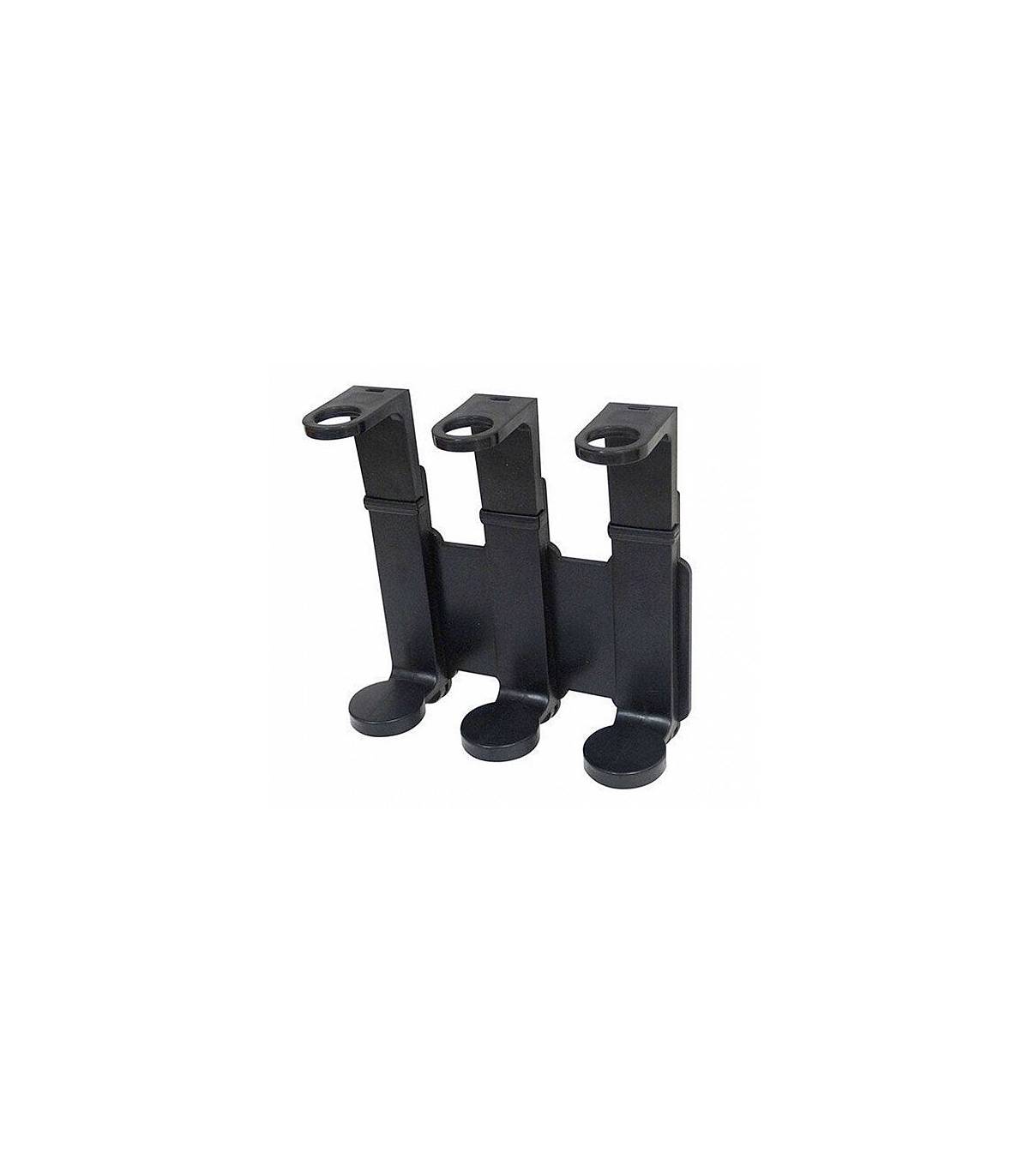 Soporte Dosificador Triple Negro 10 uds Dispensadores y Soportes  GY-SOPNMB3