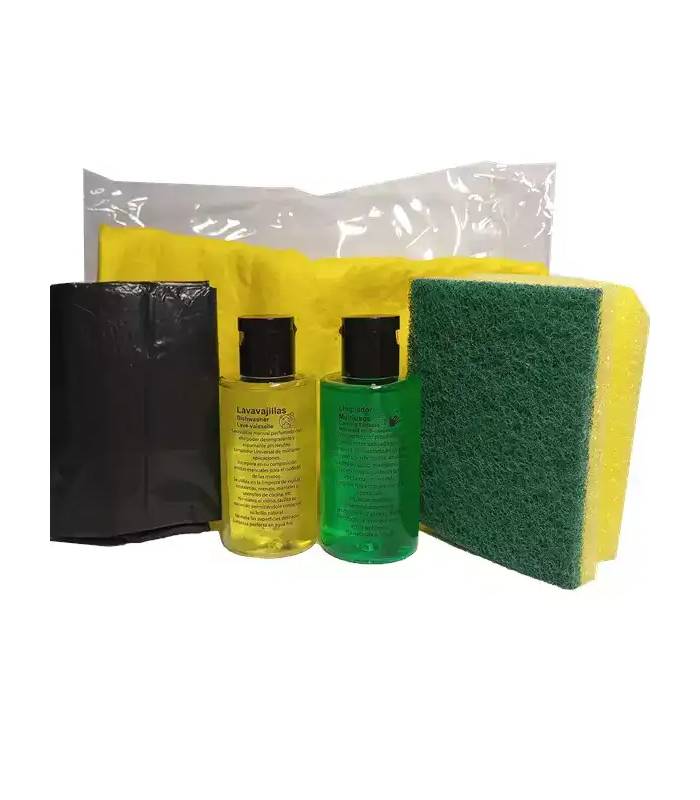 Kit Limpieza Apartamentos 60 uds Kit Limpieza Apartamentos Geyushi GY-KITLIM60