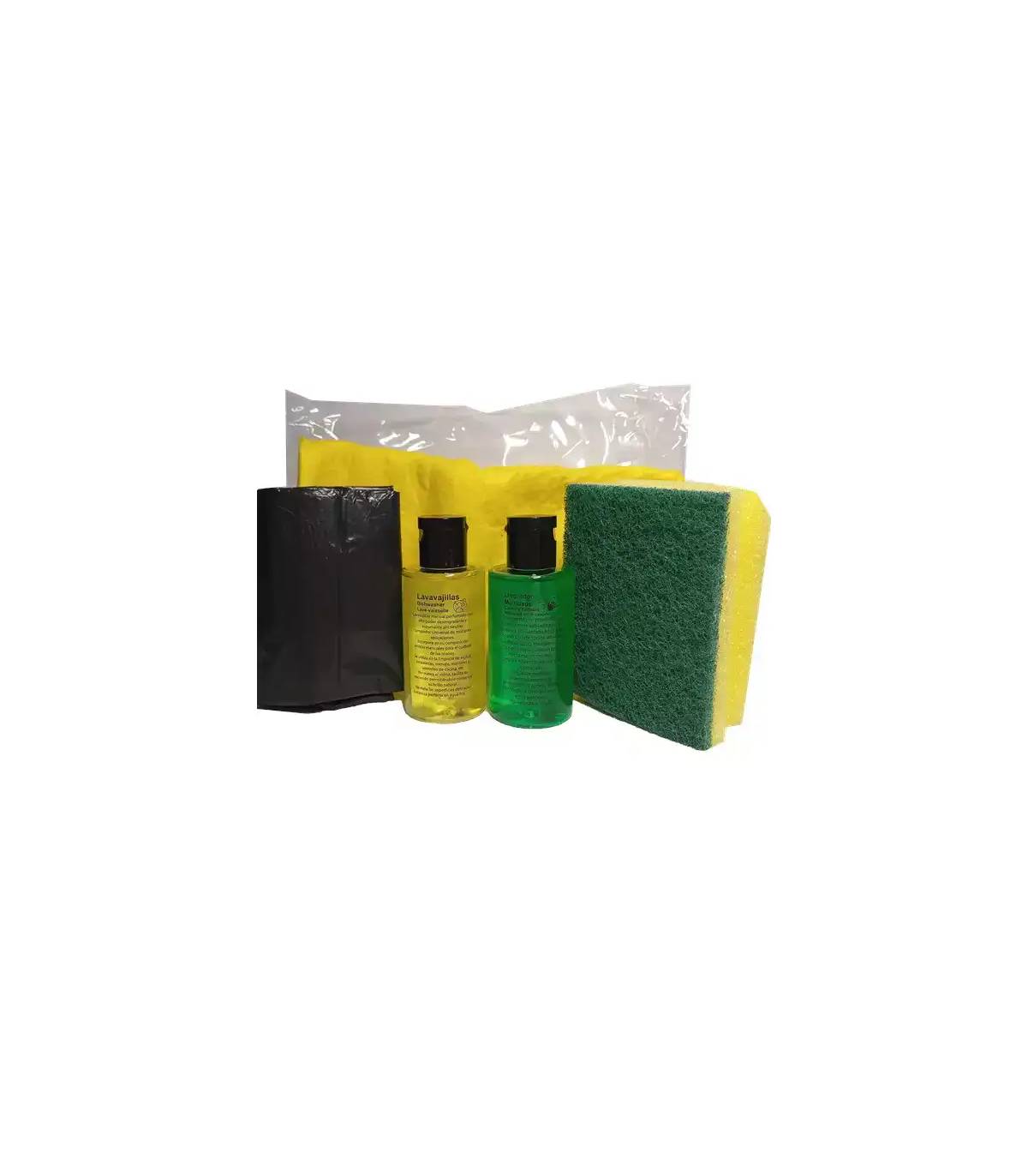 Kit Limpieza Apartamentos 60 uds Kit Limpieza Apartamentos Geyushi GY-KITLIM60