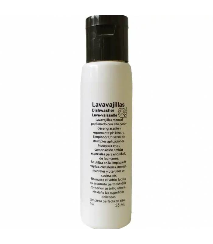 Botella Lavavajillas Limón 35ml 400 uds Kit Limpieza Apartamentos Geyushi GY-BCLVV
