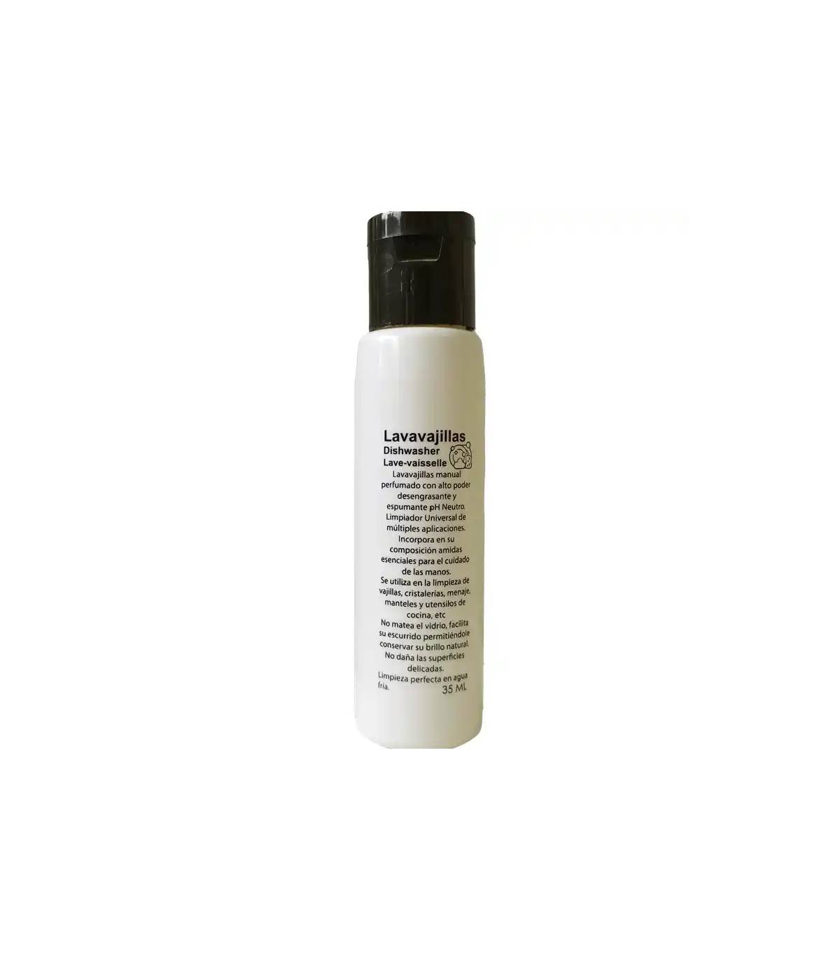 Botella Lavavajillas Limón 35ml 400 uds Kit Limpieza Apartamentos Geyushi GY-BCLVV