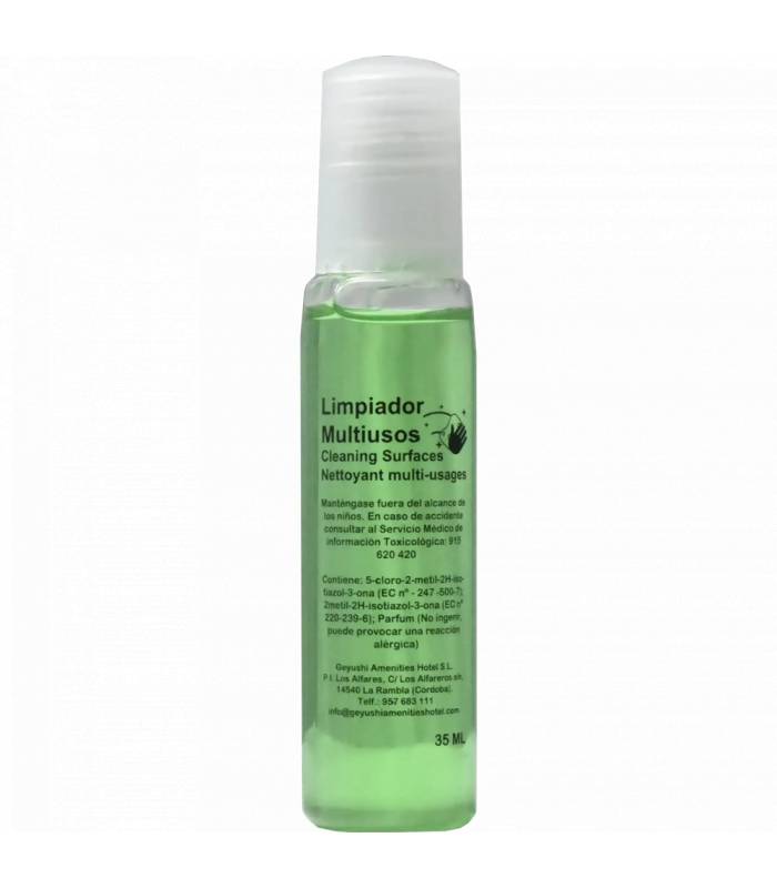 Multiusos Pino Botella 35 ml 400uds Kit Limpieza Apartamentos Geyushi GY-BCMUL