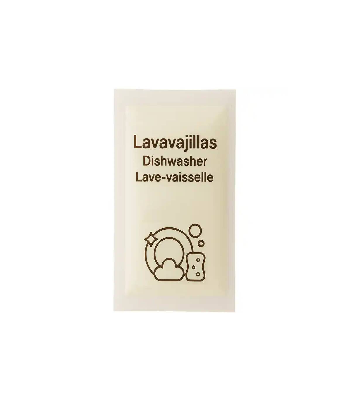 Sobre 15ml Lavavajillas Limón 1000uds Kit Limpieza Apartamentos Geyushi GY-BCLVV