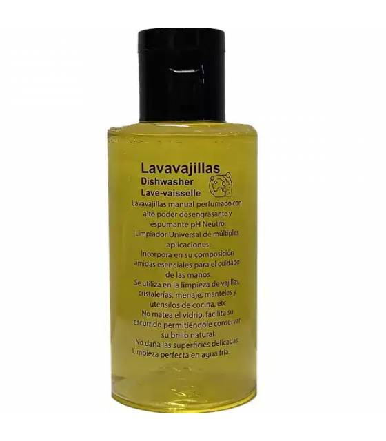Botella 60 ml Lavavajillas Limón 200uds Kit Limpieza Apartamentos Geyushi GY-B60LV