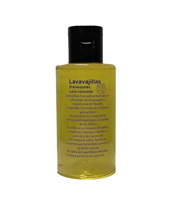 Botella 60 ml Lavavajillas Limón 200uds Kit Limpieza Apartamentos Geyushi GY-B60LV
