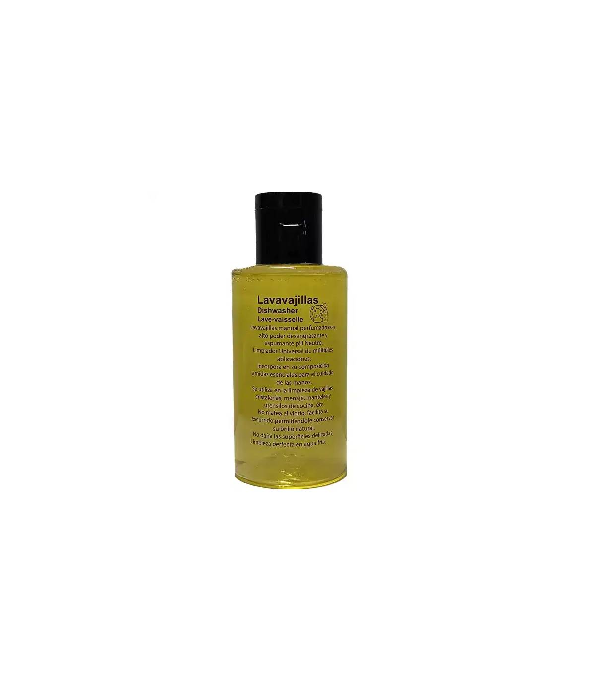 Botella 60 ml Lavavajillas Limón 200uds Kit Limpieza Apartamentos Geyushi GY-B60LV