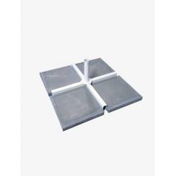 Losa Cemento para Base Cruz 30kg Bases de Parasoles CONVA COCDLC30