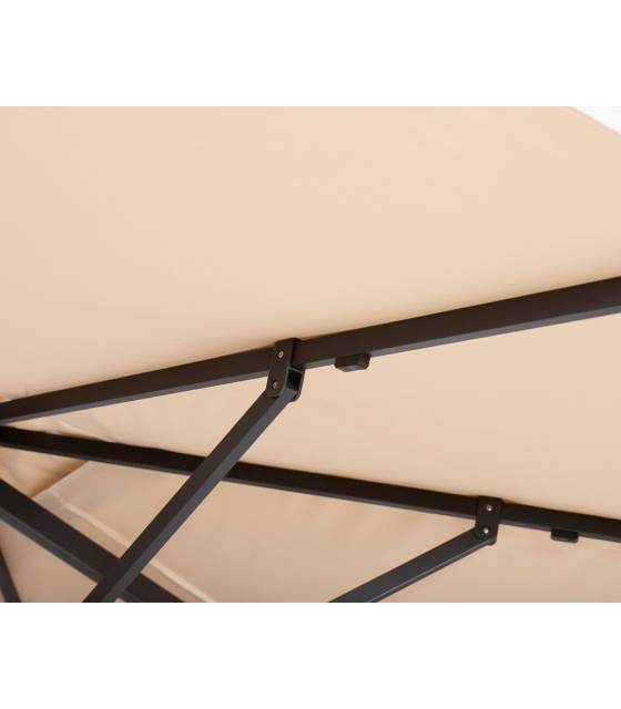 Parasol Lateral Doble 6x3m Forte Olefin Parasoles Grandes CONVA CO881OL