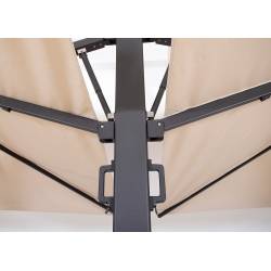 Parasol Lateral Doble 6x3m Masa Color Parasoles Grandes CONVA CO881MS