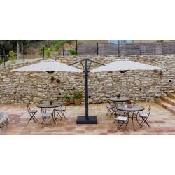 Parasol Lateral Doble 6x3m Masa Color Parasoles Grandes CONVA CO881MS