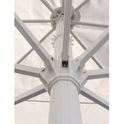 Parasol Terraza Giant 5x5 m Poliéster Beige Parasoles Grandes CONVA CO865P30