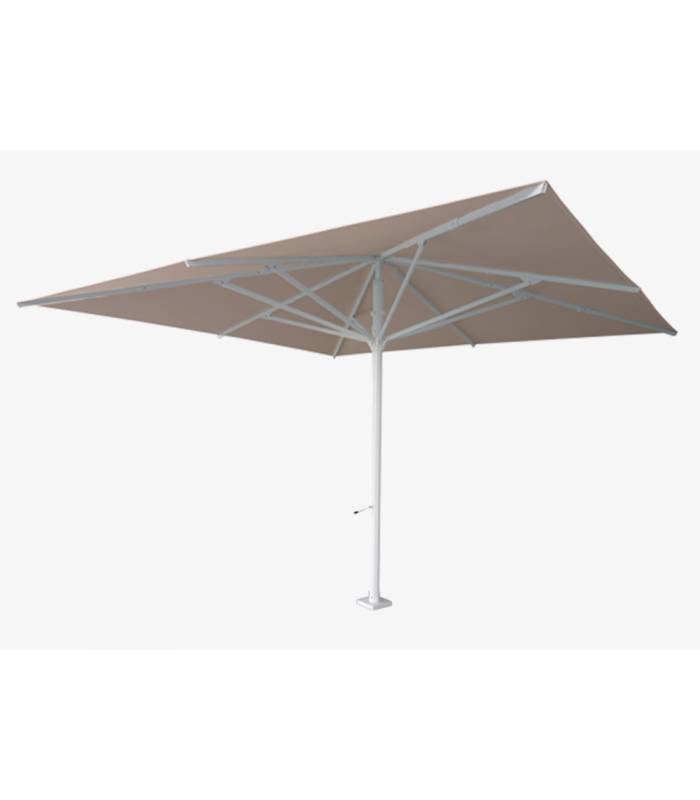 Parasol Terraza Giant 4x4 m Poliéster Beige Parasoles Grandes CONVA CO864P30