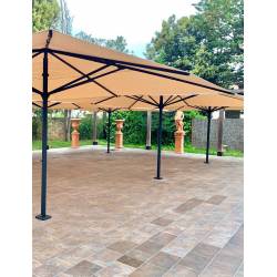 Parasol Terraza Giant 5x5 m Textil Olefin Parasoles Grandes CONVA CO865OL250