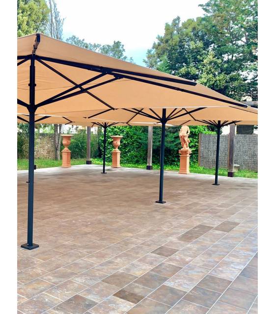 Parasol Terraza Giant 5x5 m Textil Olefin Parasoles Grandes CONVA CO865OL250