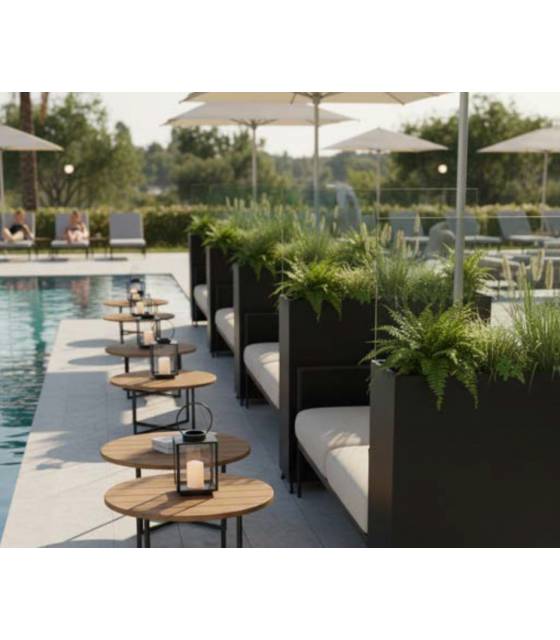 Separador Terraza Jardinera Cristal Separadores Terraza y Playa CONVA CO-SEPM100HCRE