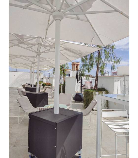 Parasol Master 3x3m Textil Olefin Parasoles Cuadrados CONVA CO889OL250