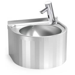 Lavamanos electrónico con selector de temperatura Lavamanos Inox Mural Fricosmos FC-061448