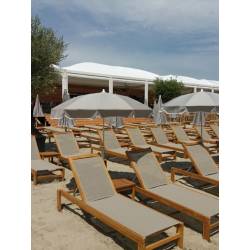 Sombrilla Playa Hotel Pincho Inox Tela Color Parasoles Redondos CONVA CO819MS_TP