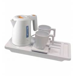 Conjunto Hervidor Blanco Duschesse JVD Conjuntos Kettles JVD JV866DBL