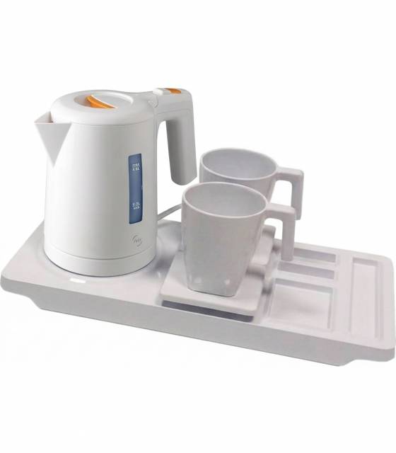 Conjunto Hervidor Blanco Duschesse JVD Conjuntos Kettles JVD JV866DBL