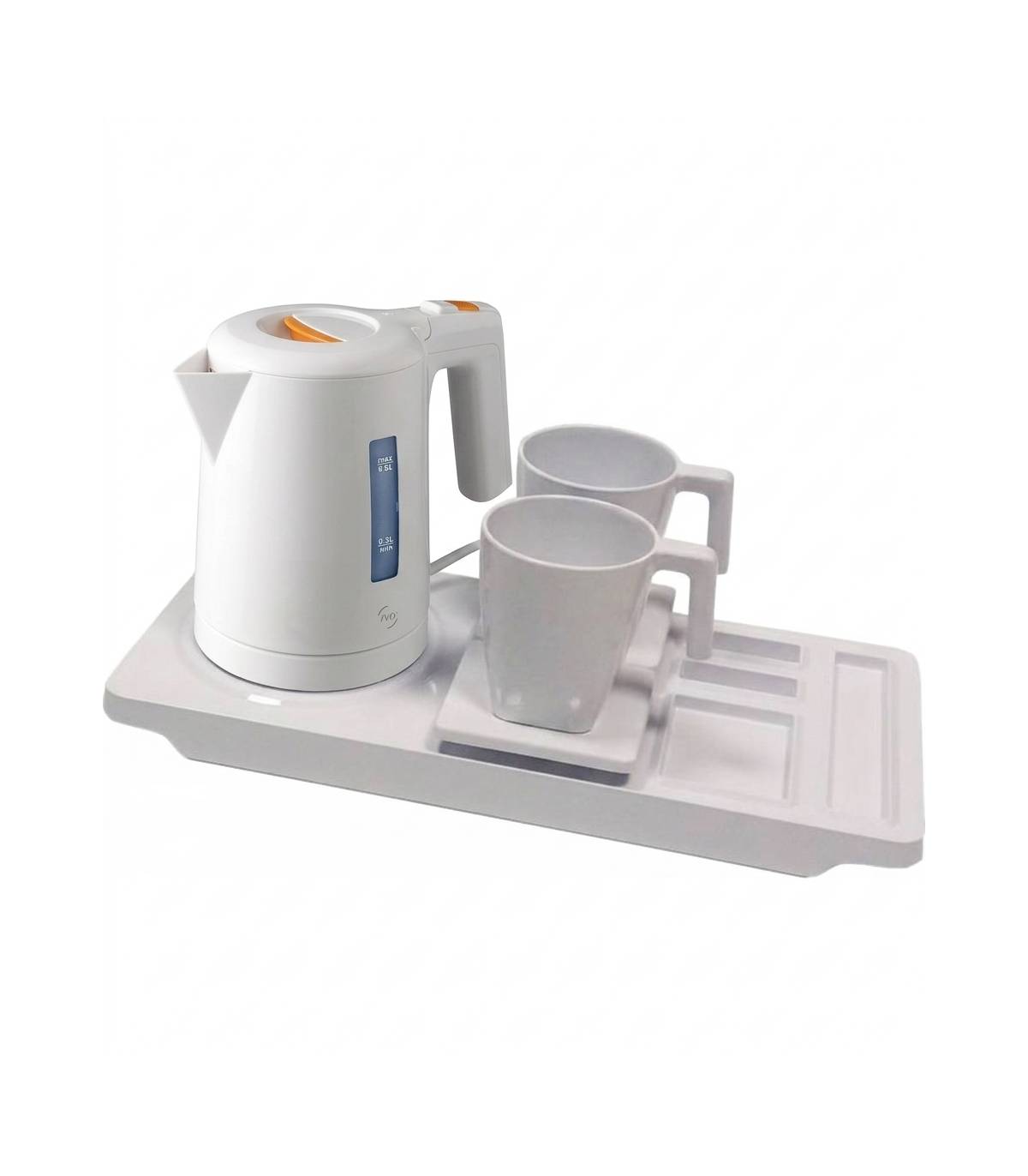 Conjunto Hervidor Blanco Duschesse JVD Conjuntos Kettles JVD JV866DBL