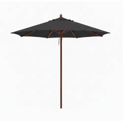 Sombrilla Madera Plus Redonda Ø2m Olefin Parasoles Redondos CONVA CO841OL