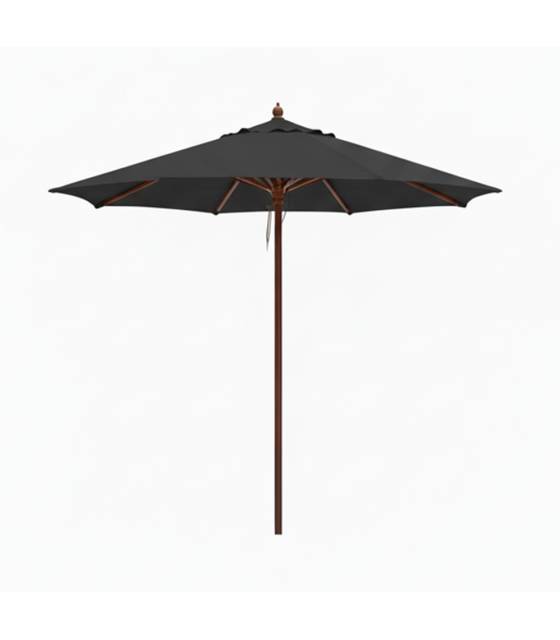Sombrilla Madera Plus Redonda Ø3m Olefin Parasoles Redondos CONVA CO843OL
